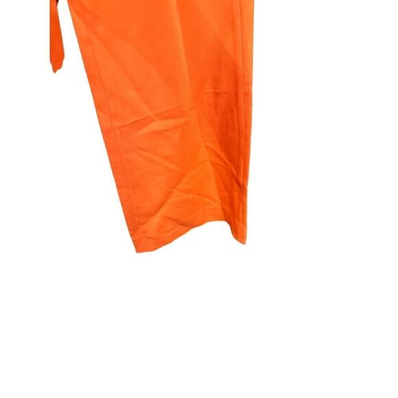 LITA by Ciara Tie Front Jumpsuit Cherry Tomasto Size XS Wide Leg - Picture 5 of 7